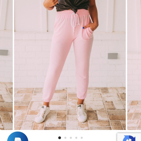 Naomi pink joggers - Picture 1 of 4
